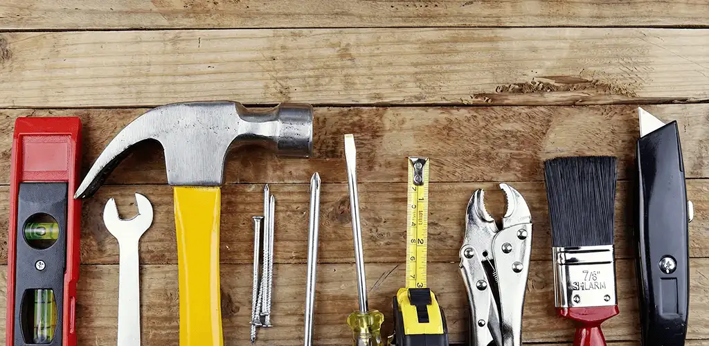 Handyman tools for home repairs and maintenance services in Anaheim, CA